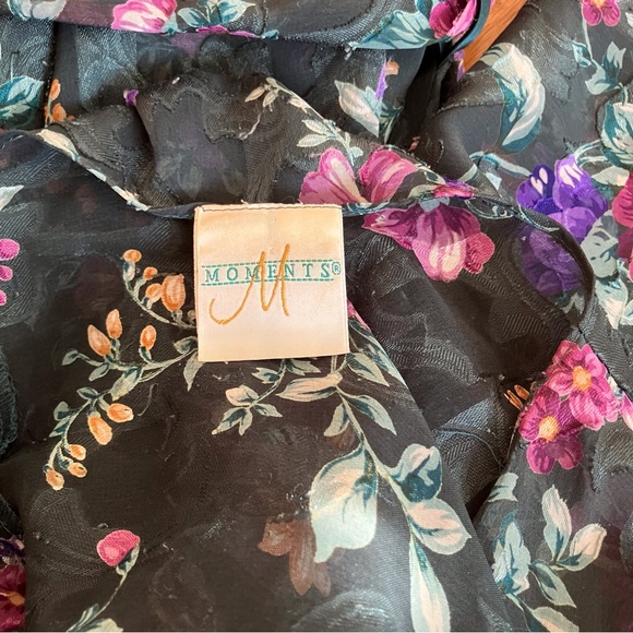 Moments vintage floral slip dress and robe! - Picture 5 of 10